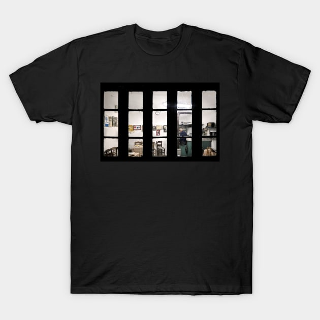 Old coffee shop in Avdou village T-Shirt by Cretense72